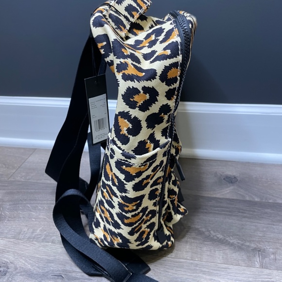 Marc Jacobs #320 The Backpack Leopard Rucksack High - Picture 6 of 8